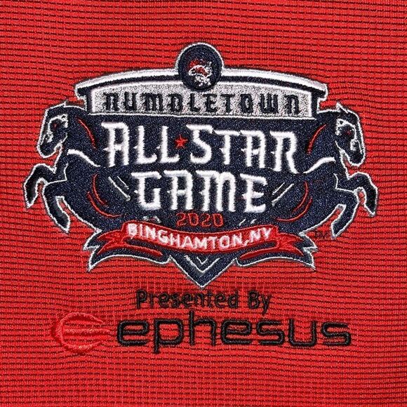 2020 MILB BINGHAMTON RUMBLE PONIES Rumbletown All Star Game Fleece Sweatshirt XL - Picture 3 of 5